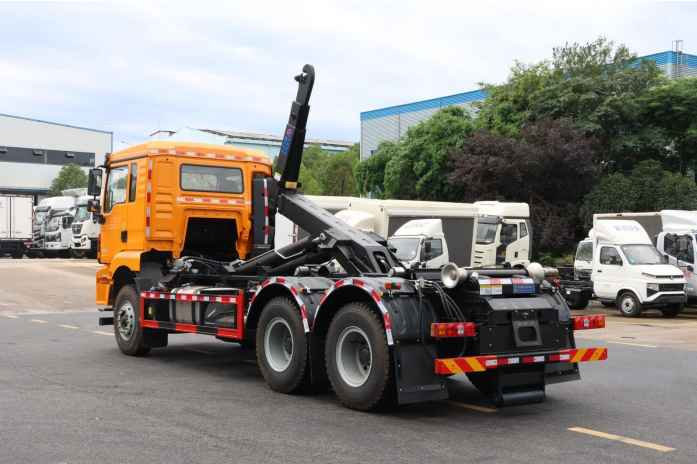 (20方)陜汽后雙橋勾臂垃圾車